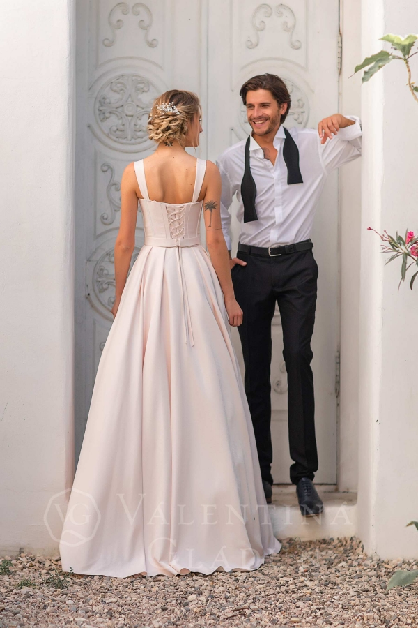 модное свадебное платье 2020 Фрагола от Валентины Гладун