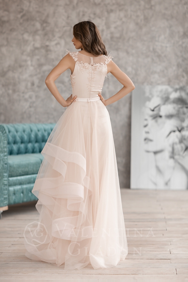 съемная юбка выпускное платье Беласко