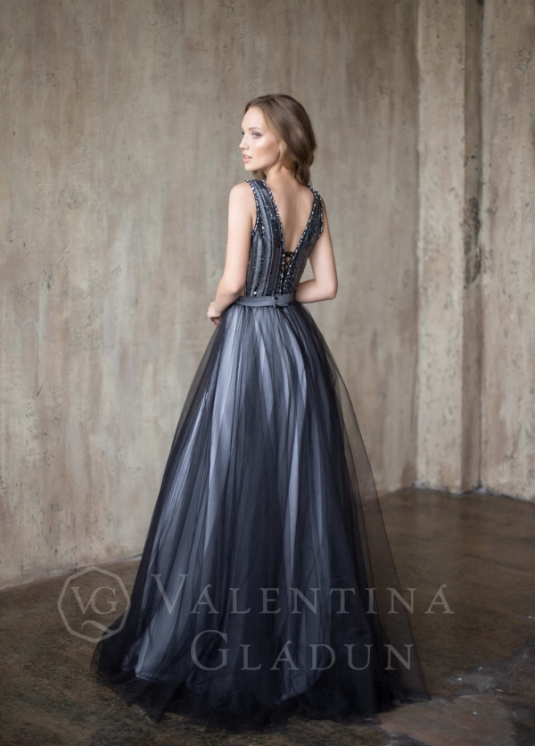 Красивое пышное выпускное платье Катрин 2020-2021 от Гладун