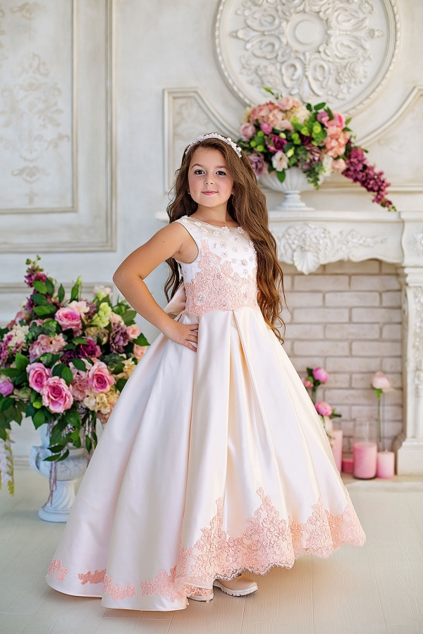 Нарядное пышное платье принцесса для девочки Sallie