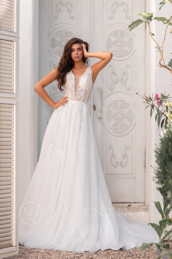 классическое свадебное платье Bellissima дизайнер Valentina Gladun 2020