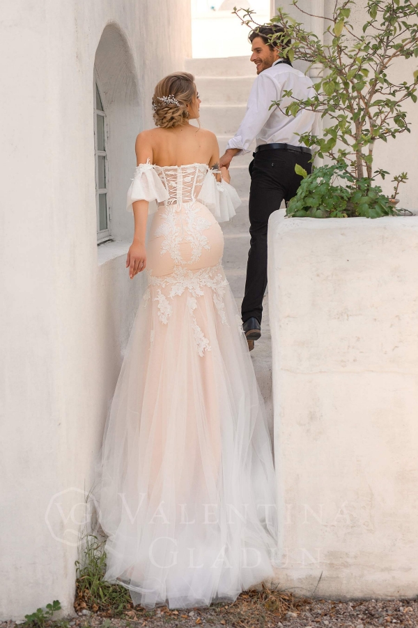 эксклюзивное свадебное платье рыбка Difiori 2020