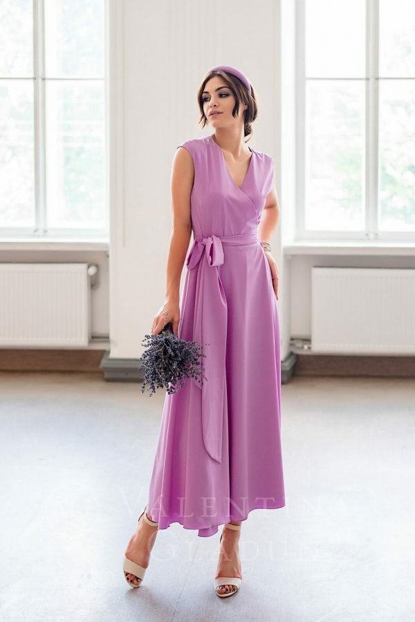 Платье в лавандовом цвете Матильла от Гладун 2020-2021