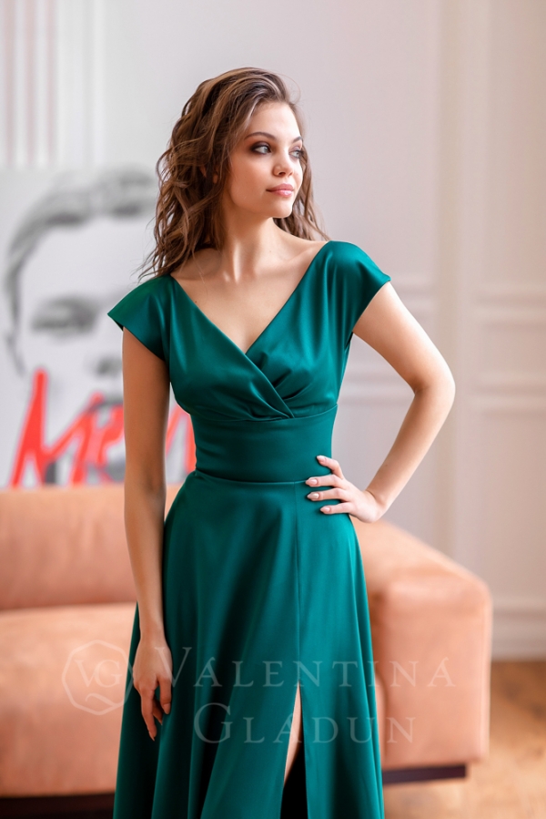 Jaden Green 2021 вечернее платье из коллекции НУАР